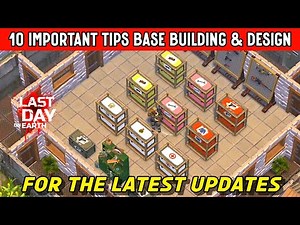 BASE TIPS FOR BEGINNER | BASE TOUR | BASE DESIGN for Last Day on Earth: Survival