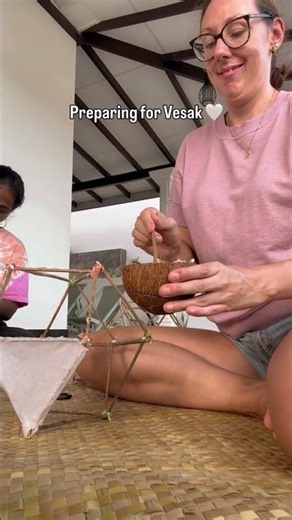 POV: making Vesak lanterns in Sri Lanka 🇱🇰✨