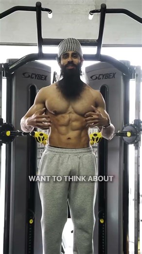 The reason you don't have abs: 1