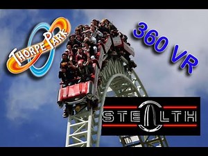 360 VR Video at Thorpe Park - STEALTH the ride - Insta360 X3