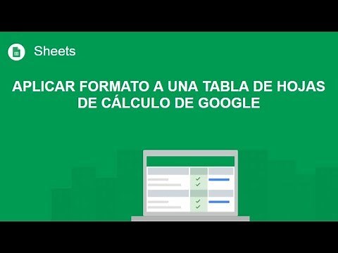 [Google Sheets] Apply formatting to a Google Sheets table