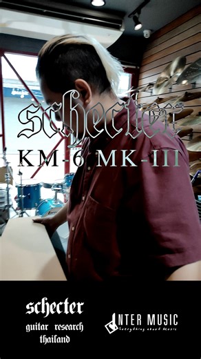 #unboxing 📦 #NewArrival Schecter Guitar Research #KeithMerrow " KM-6 MK-III EX " 🎸 พร้อมเสียงสดๆ ดุๆ โดย Nunni Tragedy of Murder #สินค้าพร้อมส่ง 🛒 หรือ เข้ามาได้ที่ 📍intermusicthailand ซ.จุฬา16 🏠 สามารถสอบถามรายละเอียดข้อมูลเพิ่มเติม 👇👇👇👇 🔎Inbox : intermusicthailand 🔎Tel. 02-214-0951 / 083-899-0119 #schecter #schecterguitar #schecterguitarresearch #schecterguitarresearchthailand #unboxing #unboxingvideo #inter #intermusic #intermusicthailand | INTERMUSICTHAILAND