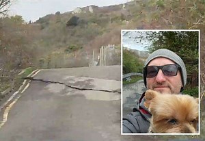 Driver's hilarious video mocking state of 'awful' Kent road