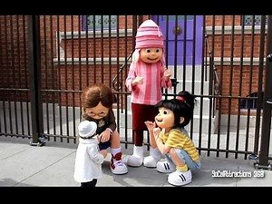 [HD] Despicable Me Characters Meet and Greet - Universal Studios Hollywood