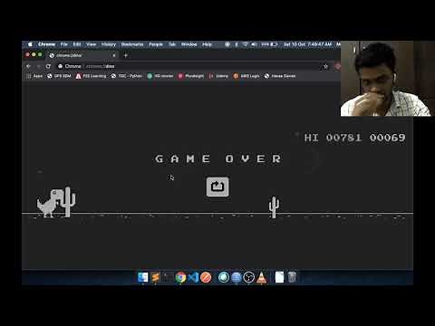 How to finish the Chrome Dino Game | yusy4code