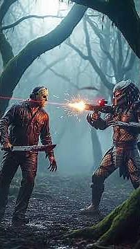 Jason Voorhees vs Predator | Ultimate Horror Crossover Battle | Who Truly Wins?