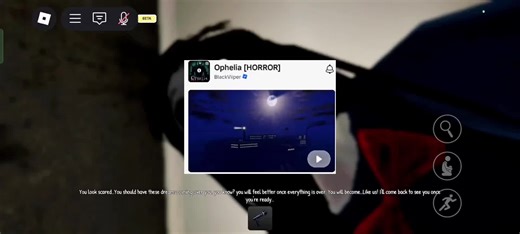 Ophelia Chapter 1, Part 2: Roblox Horror Gameplay