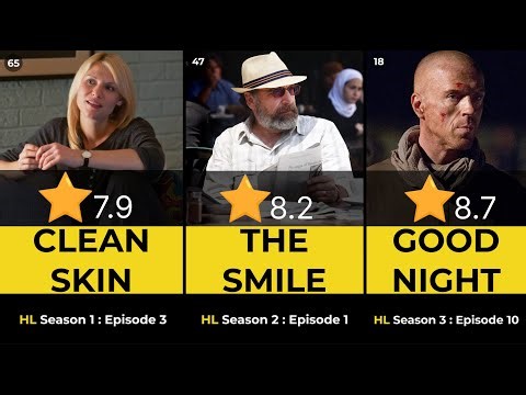 HOMELAND - All 96 episodes ranked from worst to best