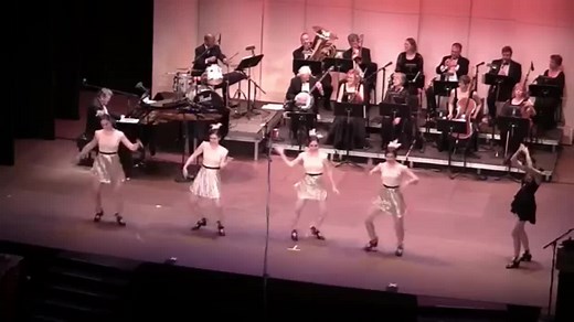 Stunning Live Dance Performance with Musicians