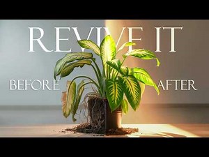 Don't Throw It Away! Dieffenbachia Propagation That Really Works ✨
