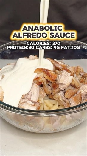 Anabolic Alfredo sauce