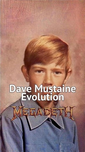 Dave Mustaine's Incredible Journey 🤘 From Metallica to Megadeth #shorts