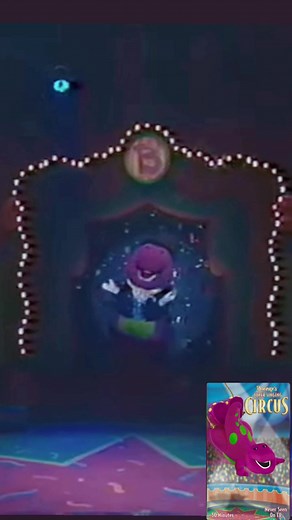 Were having some circus fun 🤡🎪🤹🏽🎠 #barney #barneysupersingingcircus #barneyhomevideo #barneyandfriends