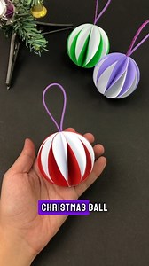 149K views · 423 reactions | Create festive paper Christmas ball ornaments this holiday season! A fun and interactive activity for parents and kids, perfect for bonding time. Discover the magic of origami as you fold, shape, and design these stunning decorations. Add a touch of creativity and joy to your Christmas tree with these easy and beautiful handmade ornaments! | Paper Craft Ideas | Facebook