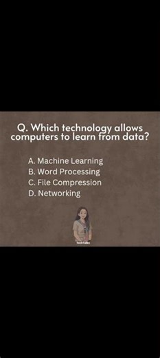 Technology Allows to Computer to learn from Data