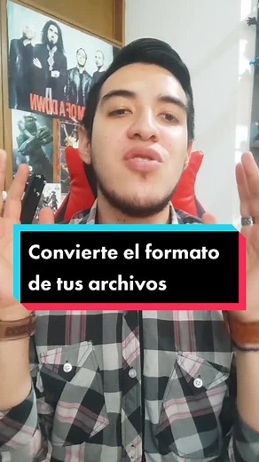 Convierte el formato de tus archivos fácilmente