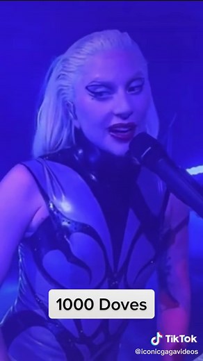 Iconic gaga videos (@iconicgagavideos)’s videos with 1000 Doves - Lady Gaga