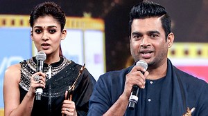 Nayanthara and Madhavan acknowledged their team's diligence in winning the award. #Nayanthara #Madhavan #RitikaSingh #ChiyaanVikram #Atlee #SIIMA2022 | SIIMA