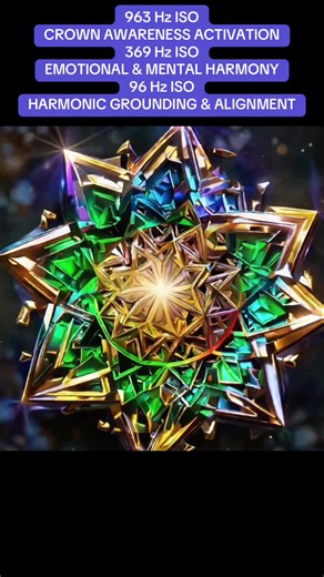This audio field combines three isochronic frequencies 963 Hz, 369 Hz and 96 Hz to create a layered experience that is simultaneously grounding, harmonizing and spiritually uplifting. Isochronic pulses present clear on/off rhythmic cues that help the brain synchronize with the tone; research on brain‑wave entrainment suggests that such rhythmic stimuli can improve attention, sleep quality, stress levels and mood . Each frequency contributes a distinct energetic and physiological focus: 963 Hz (h