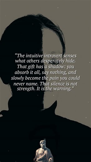 Dark WARNING To Intuitive Introverts (You Need To Hear This)