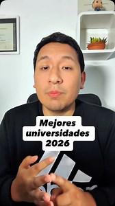 Estas son las 9 mejores universidades del Perú para 2026 según el ranking QS#QS2026 #UniversidadesPerú #Admisión2026 #PUCP #UNMSM | Erick Caceres