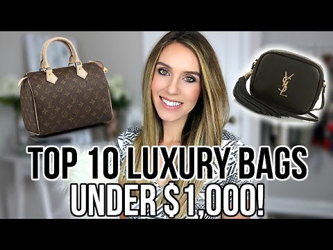 TOP 10 BEST LUXURY DESIGNER BAGS UNDER $1,000 | Shea Whitney