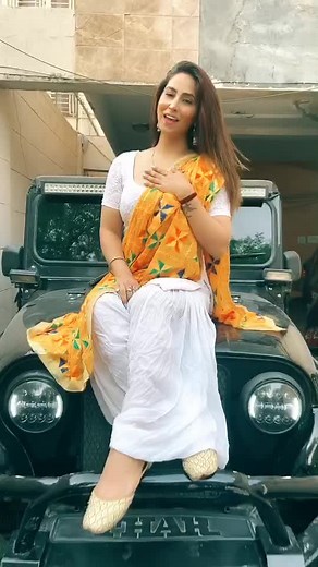 Painkiller #misspooja #painkiller #punjabi #thar #thargirl #sardari #foryou #gunnnagee