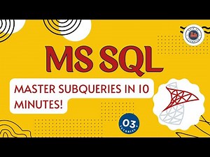 🎯 Master SQL Subqueries with Real Examples | Use of WHERE, SELECT, FROM Subqueries