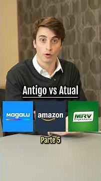 Logo Antigo ou a Versão Atual?! Qual é melhor? (Magalu, Facebook, Amazon e MRV)