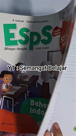 ESPS Indonesian Language printed textbook Merdeka curriculum grade 3