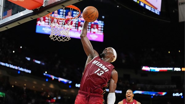 Miami Heat's Bam Adebayo scores 83 points, 2nd only to Wilt Chamberlain in NBA history