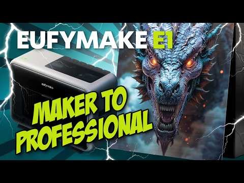 The eufyMake E1 UV Printer: Not Quite A 2D Printer, Not Quite a 3D Printer