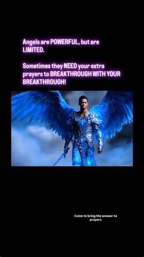 Keep praying for your breakthrough! #angels #breakthrough #prayer | William Tyrone Jackson II