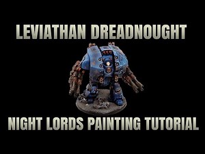 Leviathan Dreadnought Night Lords Painting Tutorial