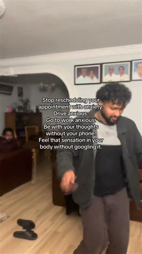 Yes I’m doing somatic shaking (a technique to release stress from the body by shaking) in my living