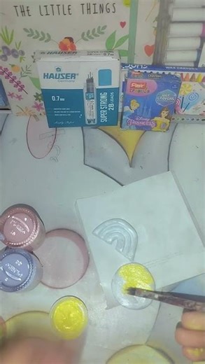 moldit clay fridge magnet DIY ✨💖🎀#diy #moulditclay#shortvideo#fridgemagnet