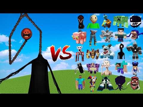 The Long Neck [Doctor Nowhere] vs All New Minecraft Bosses | Minecraft Mob Battle