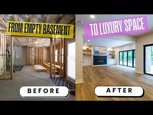 From Empty Basement to Dream Space | Luxury Remodel in Atlanta (Before & After)