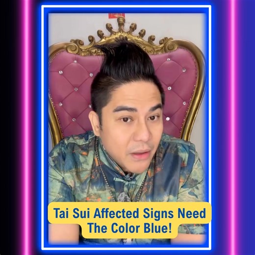18K views · 318 reactions | Blue is the color para sa mga affected ng Tai Sui #ZodiacPredictions #Swerte2026 #YearoftheFireHorse2026 #MasterHanzCua | Tarot Reading Philippines by Master Hanz Cua | Facebook