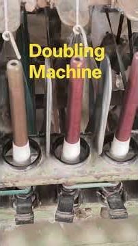 Doubling Machine #Textile machine