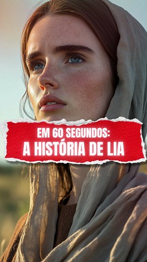 A Historia de Lia em 60 segundos! Conheça a incrível história de Lia, a esposa "menos amada" de Jacó, que se tornou mãe de seis tribos de Israel, incluindo Judá, da qual viria a linhagem do Messias. Uma jornada de fé, rejeição e redenção que prova como Deus transforma dores humanas em propósito divino. 📖 Passagens Bíblicas: • Gênesis 29:15-35 • Gênesis 30:1-21 • Gênesis 49:31 #Lia #HistóriaBíblica #Patriarcas #Jacó #TriboDeJudá #AntigoTestamento #PlanoDivino #MulheresDaBíblia #Rejeição #Fé #Jes