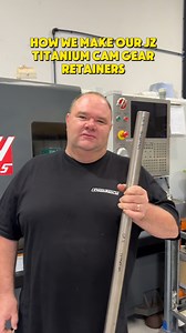7.5K views · 57 reactions | How we make our JZ Titanium Cam Gear Retainers! | Goleby's Parts | Facebook