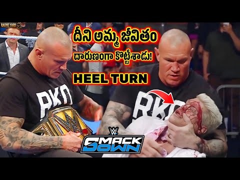 Randy Orton Brutally Attacks Cody Rhodes 😱 Shocking Heel Turn | WWE SmackDown Highlights 🔥