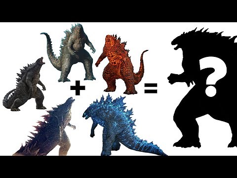 The Ultimate Godzilla Fusion Drawing | The most Powerful Atomic Breath!?