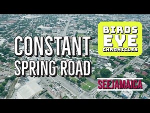 Constant Spring Road: A Bird's-Eye View of Jamaica's Bustling Thoroughfare