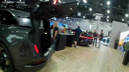 Witness the electric atmosphere as the automotive world converges! The energy around the Hyundai showcase is palpable, featuring sleek designs and high-end luxury details demanding a closer look. A fantastic snapshot of the auto show floor and the latest automotive innovations glimpsed under the bright lights. #Hyundai #AutoShow #CarReveal #LuxuryCars #FutureOfDriving