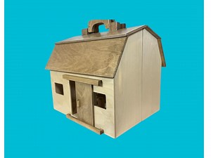 Wooden Barn Toy, Farm Toy, Farm Animals, Barn, Bank Barn, Toy Barn, Wooden Barn, Barn Playset - Etsy