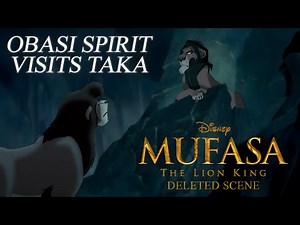 Obasi spirit visits Taka | 2D Version (DELETED SCENE from "Mufasa: The Lion King")