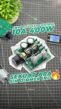 Lagi cari Modul PWM buat control Dinamo Sampe 10A? Pake modul ini!🔥