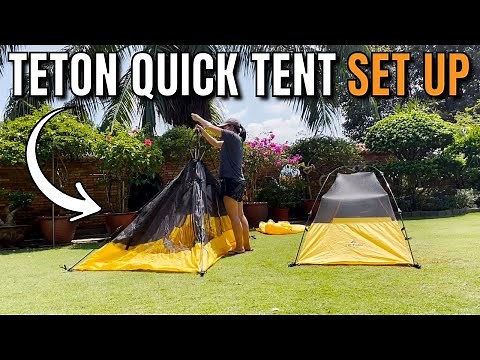 How to Set Up the Teton Sports Quick Tents (1P + 2P)